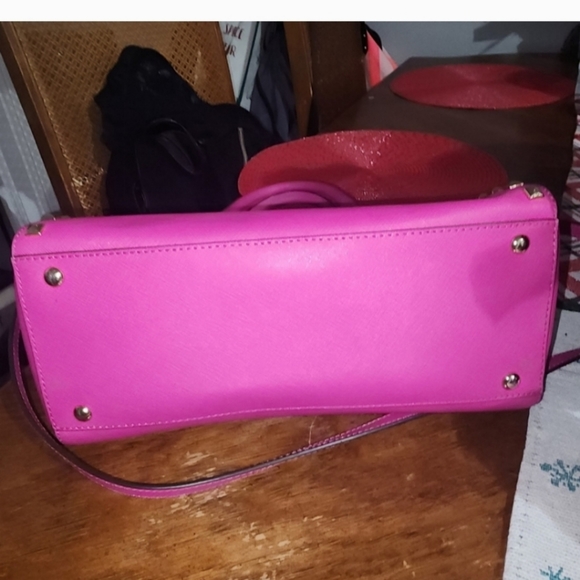 Michael Kors Jet Set Travel Saffiano Studded Satchel - Picture 5 of 13